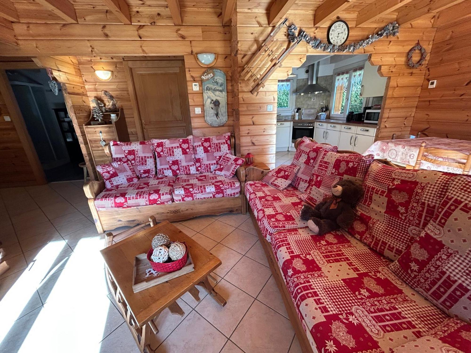 Chalet Les Ecureuils Saint-Nabord Exteriér fotografie